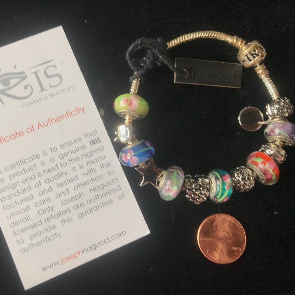 Joseph Nogucci IRIS Charm Bracelet